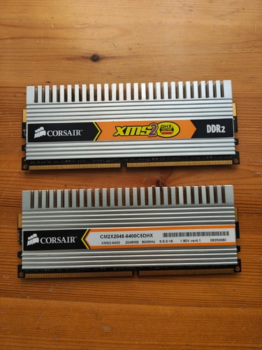 Corsair 2x2 ddr2 ram - ram, 800mhz