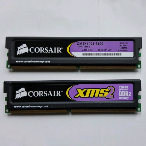 Corsair xms2 ddr2 ram - ddr2,