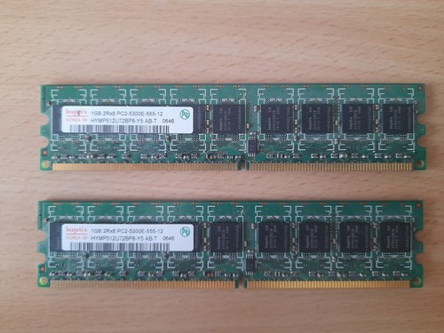 Hynix ddr2 ram 1gb - hynix, 2x