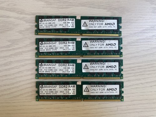 4x4gb 16gb ddr2 800mhz - 4x4gb,