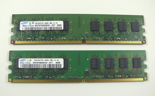 Ram samsung kit 4gb - kit, (2x2gb)