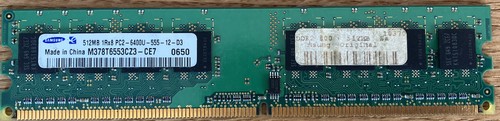 512mb samsung ddr2 ram 800mhz - 512mb,