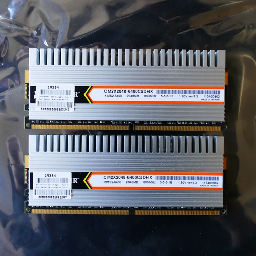 4gb corsair xms2 6400 - corsair, 800mhz