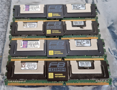 16gb kingston dimm ram 4x - fb-dimm,