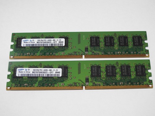 Samsung 4gb ddr2 - samsung, (2x