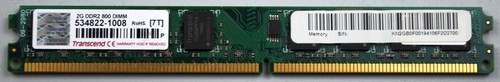 Transcend 2gb ddr2 - ddr2-800, ram