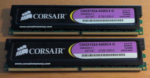 1gb corsair xms2 - corsair,