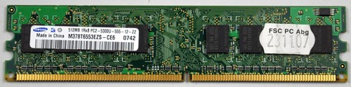 Samsung 512mb ddr2 667 - samsung,