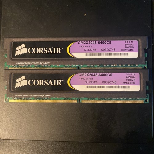 1gb corsair xms2 - 2x, (=2gb)