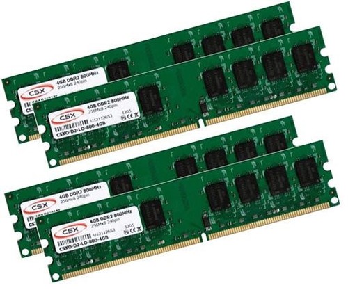 4gb 16gb ddr2 800 mhz - ddr2,