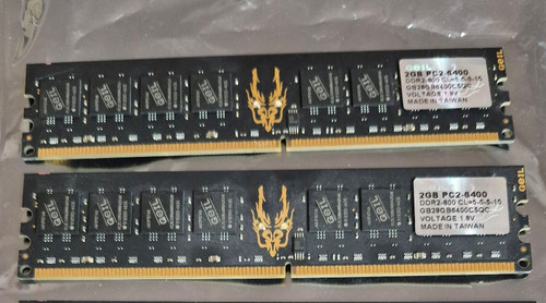 4gb ddr2 ram geil black - ddr2,