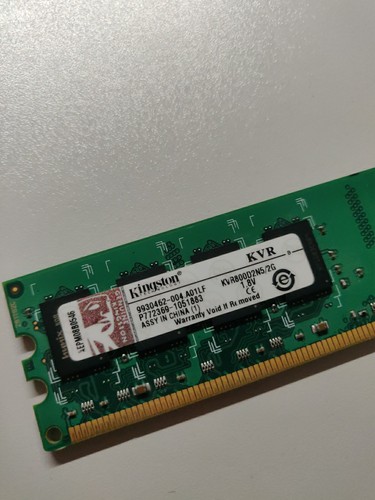 Kingston 2gb ddr2 800 ram - kingston, ddr2-800