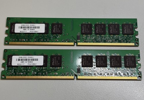 Pny 2gb ddr2 - 2x, dimm