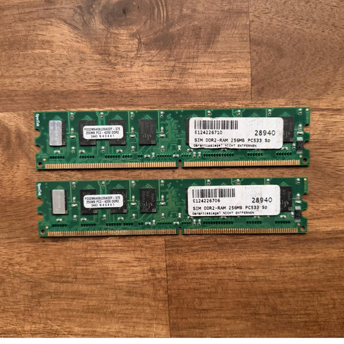 256mb ddr2 pc2 4200 desktop - ddr2, pc2-4200