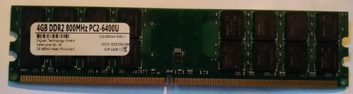 4gb ddr2 ram - 2x, 800mhz