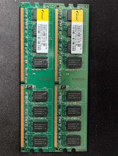 4gb kit elixir ddr2 - kit, (2x